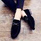 Men's Peas Shoes  Lazy Shoes  Pointed Toe Shoes  England