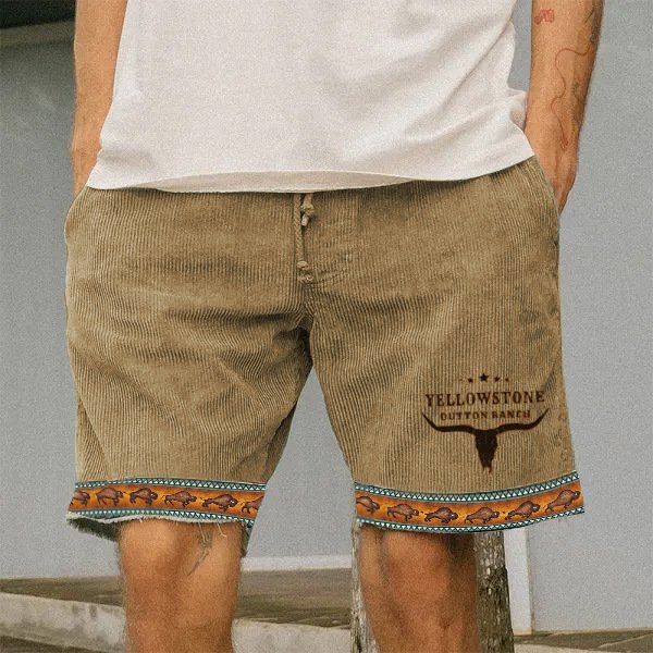 Fashion Men's Retro Casual Shorts